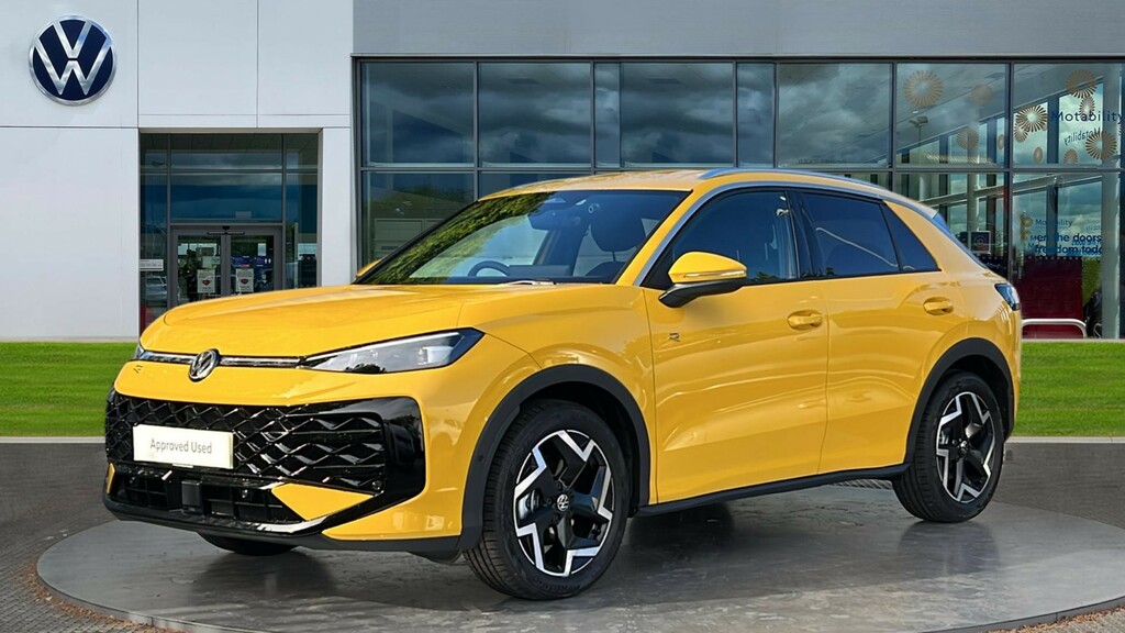 Volkswagen T-Roc Volkswagen T-roc Hatchback 1.5 Etsi 150 R-line KR26TPV Yellow #6