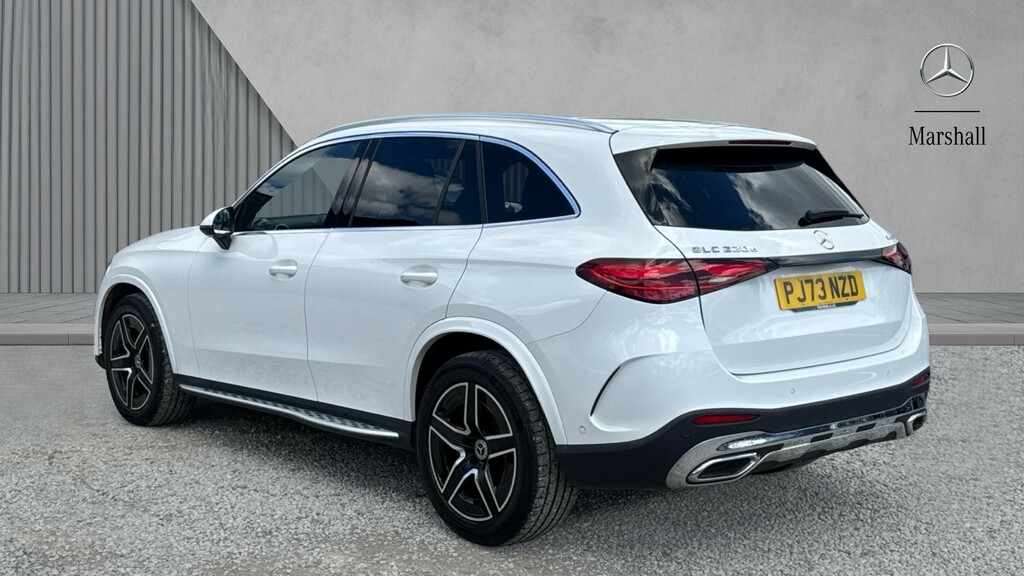 Mercedes-Benz GLC Class Glc 220D 4Matic Amg Line 9G-tronic PJ73NZD White #2