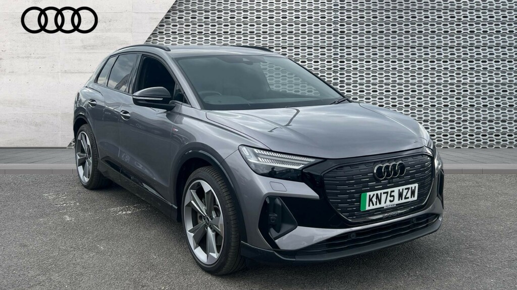 Audi Q4 E Tron Q4 210Kw 45 82Kwh Black Edition Grey