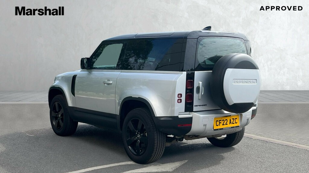 Land Rover Defender 90 Defender 3.0 D250 Hse 90 CF22AZC Silver #2