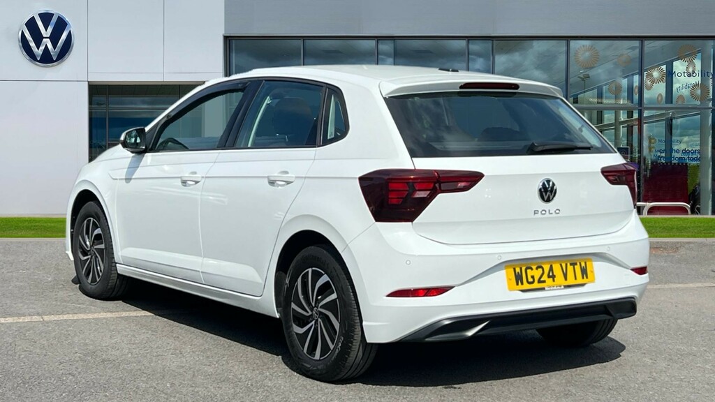 Volkswagen Polo Polo 1.0 Tsi Life Dsg WG24VTW White #3