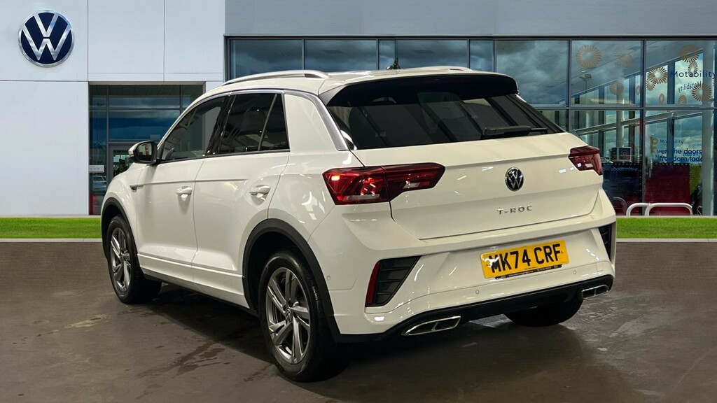 Volkswagen T-Roc T-roc 1.5 Tsi R-line Dsg MK74CRF White #3