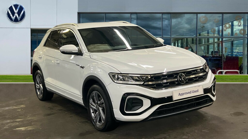Volkswagen T-Roc T-roc 1.5 Tsi R-line Dsg White