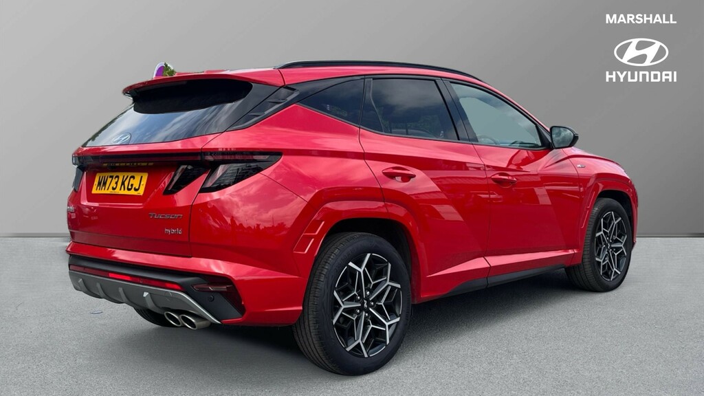 Hyundai Tucson Tucson 1.6 Tgdi Hybrid 230 N Line S 2Wd MM73KGJ Red #3