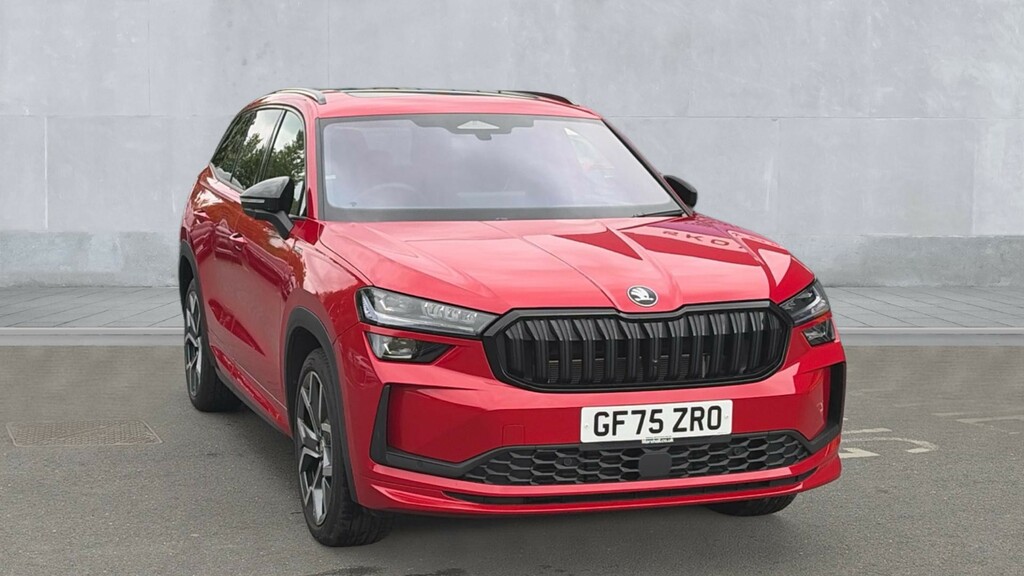 Skoda Kodiaq Kodiaq 2.0 Tsi 204 Sportline 4X4 Dsg 7 Seat Red