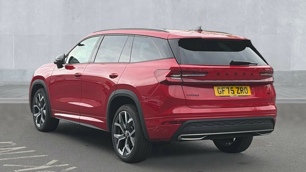 Skoda Kodiaq Kodiaq 2.0 Tsi 204 Sportline 4X4 Dsg 7 Seat Red #3