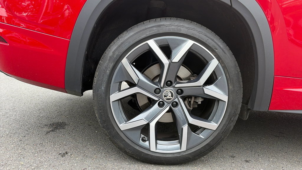 Skoda Kodiaq Kodiaq 2.0 Tsi 204 Sportline 4X4 Dsg 7 Seat Red #5