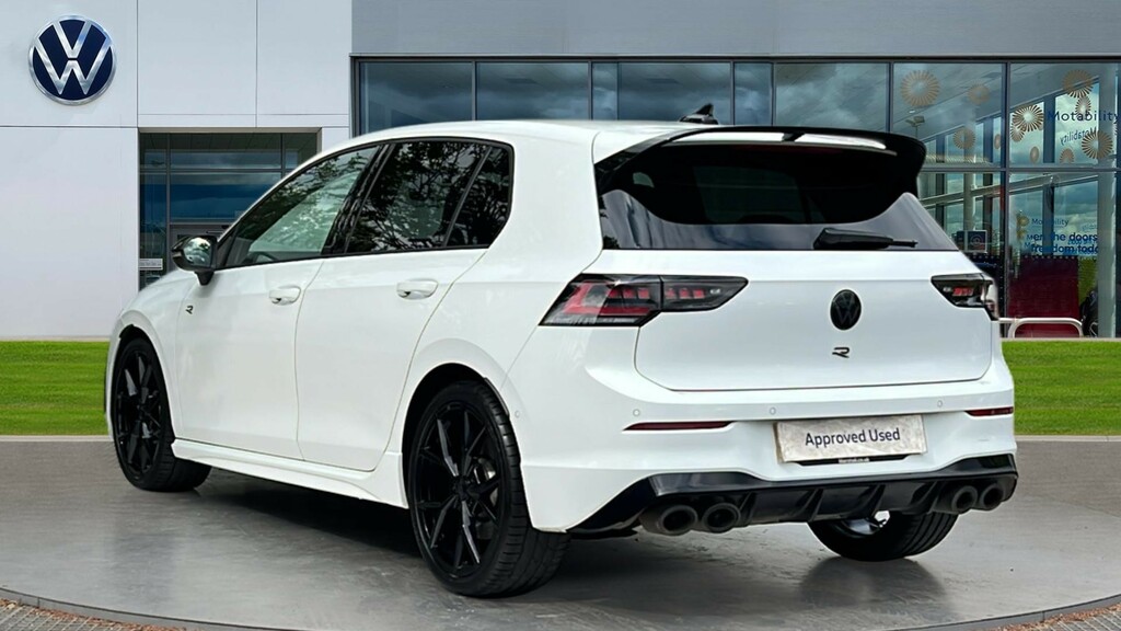 Volkswagen Golf Golf 2.0 Tsi 333 R Black Edition 4Motion Dsg KY75OZP White #3