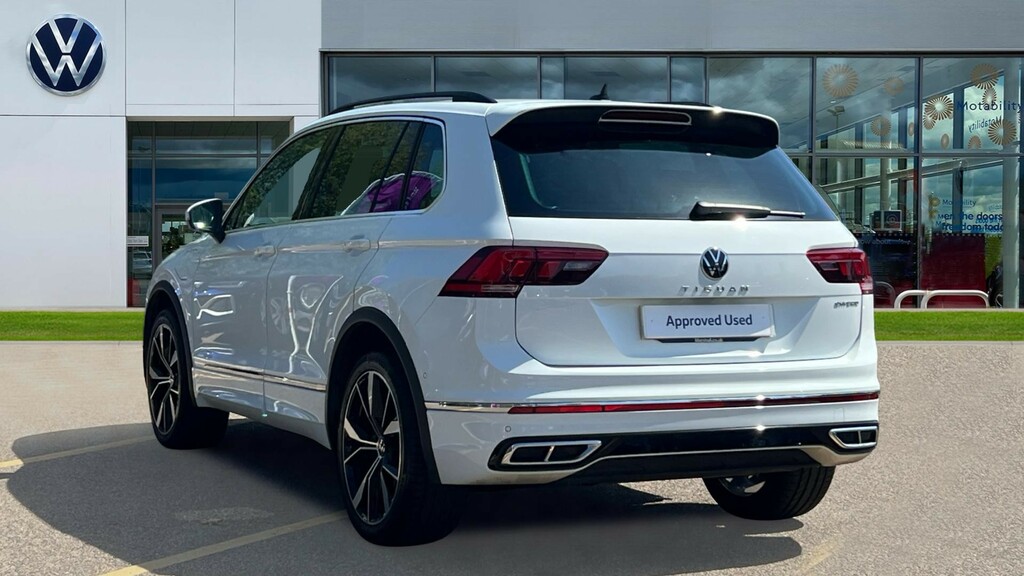 Volkswagen Tiguan Tiguan 1.4 Tsi Ehybrid R-line Dsg White #3