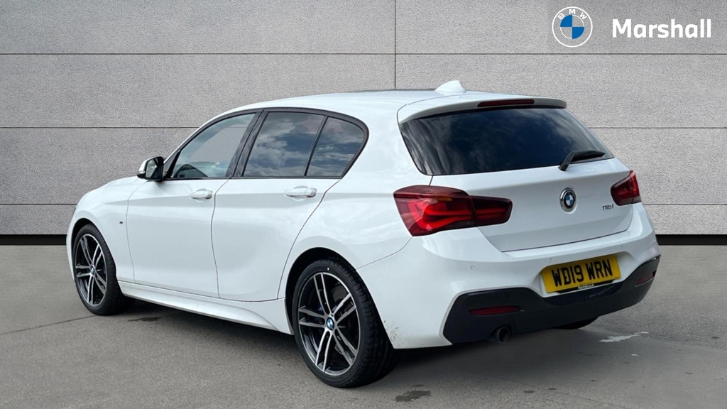 BMW 1 Series 1 Series 118I 1.5 M Sport Shadow Edition WD19WRN White #2