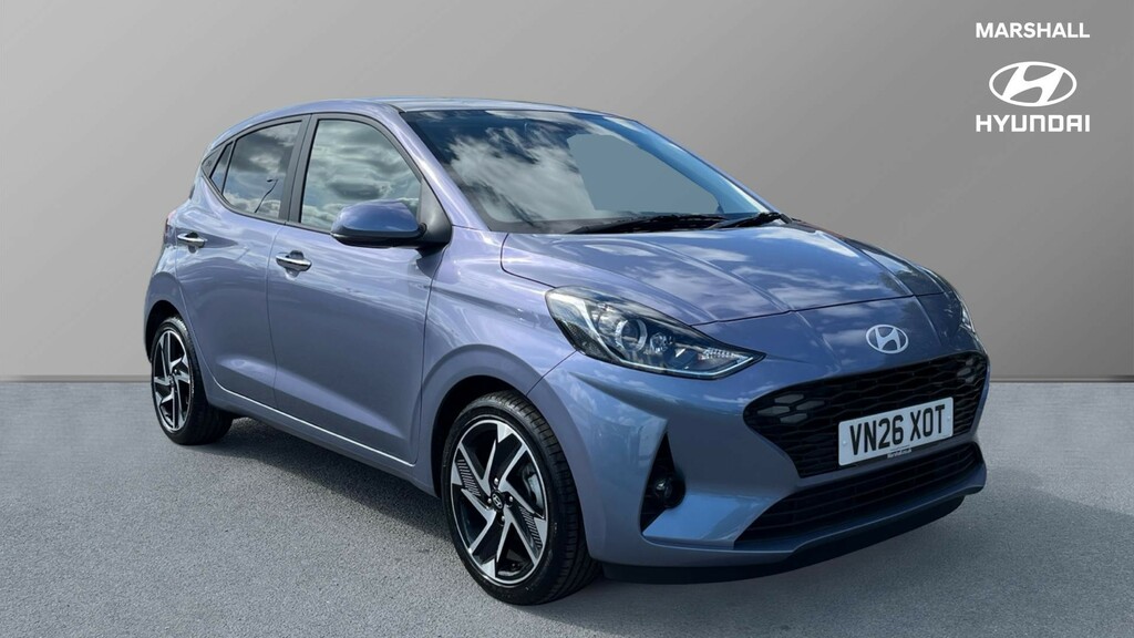 Hyundai I10 I10 Hat 1.2 Mpi 79Ps Premium Nav Au Blue