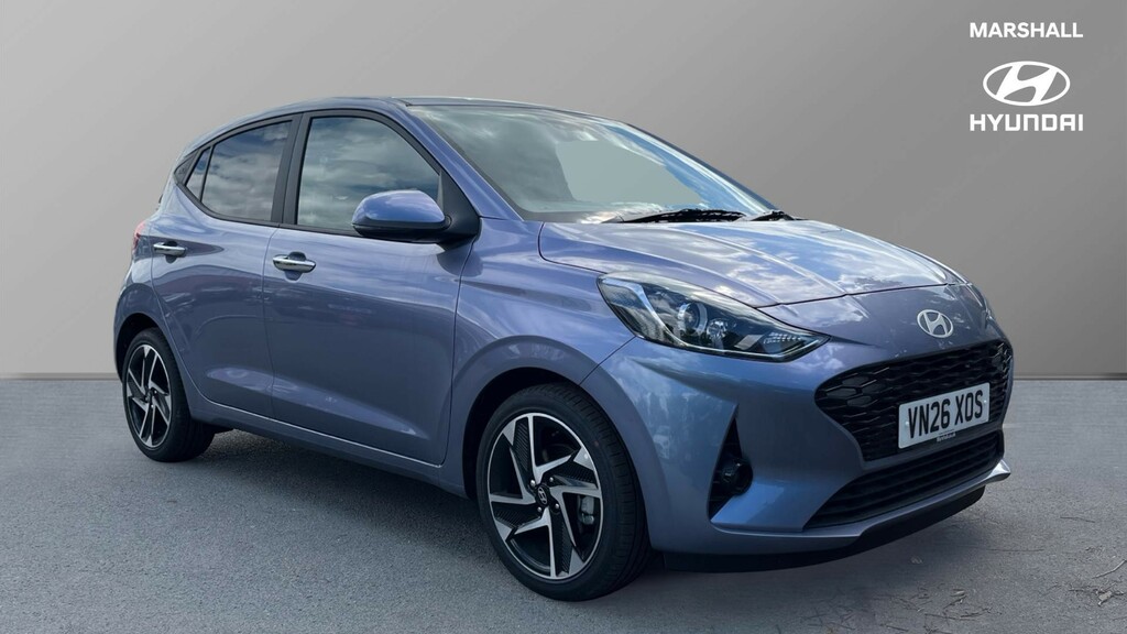 Hyundai I10 I10 Hat 1.2 Mpi 79Ps Premium Nav Au Blue