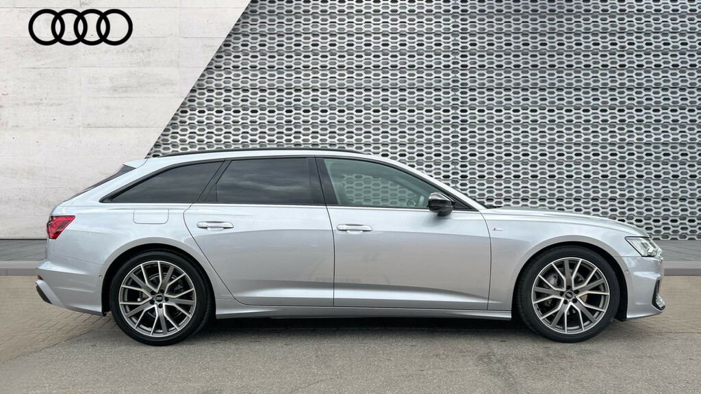 Audi A6 Avant A6 40 Tdi Quattro Black Edition S Tronic Tech Silver #4