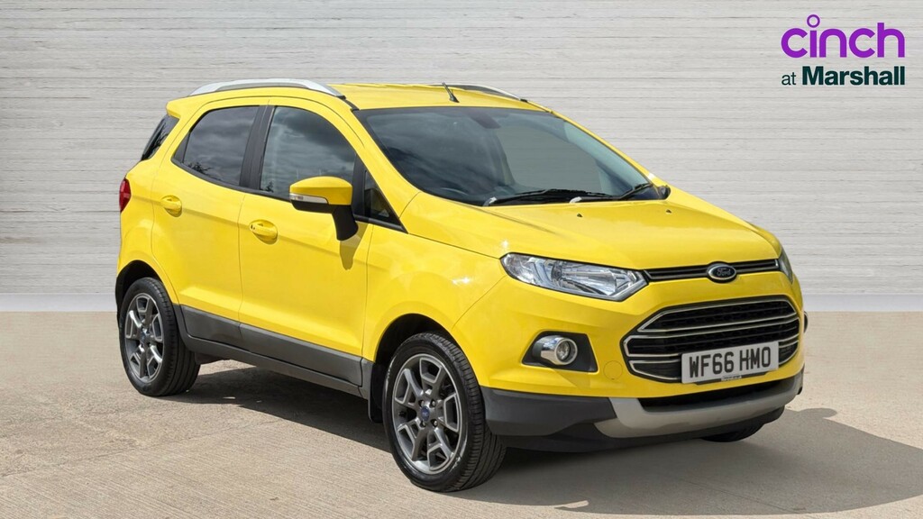 Ford Ecosport Ecosport 1.0 Ecoboost Titanium 17In Yellow