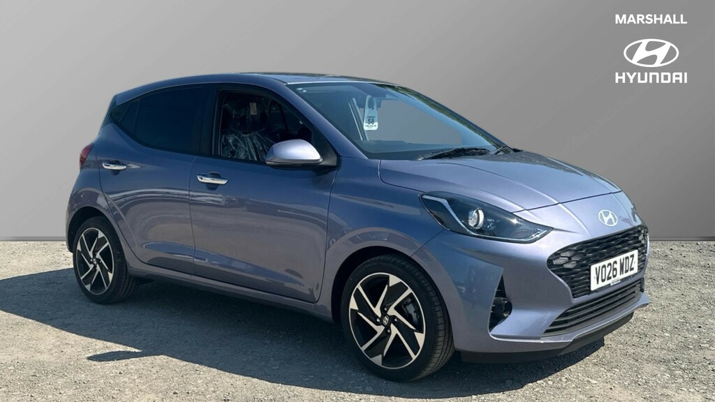 Hyundai I10 I10 Hat 1.2 Mpi 79Ps Premium Nav Au Blue