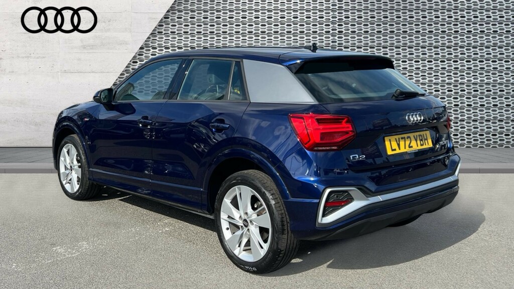 Audi Q2 Q2 35 Tfsi S Line S Tronic LV72YBH Blue #3