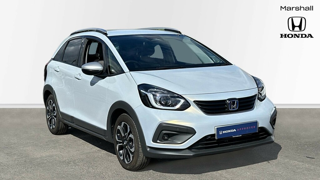 Honda Jazz Jazz 1.5 I-mmd Hybrid Crosstar Ex Ecvt White
