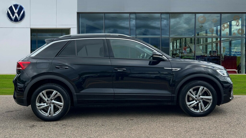 Volkswagen T-Roc T-roc 1.5 Tsi R-line Dsg KF72VTE Black #4