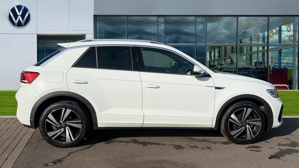 Volkswagen T-Roc T-roc 1.5 Tsi R-line SL23DYS White #4