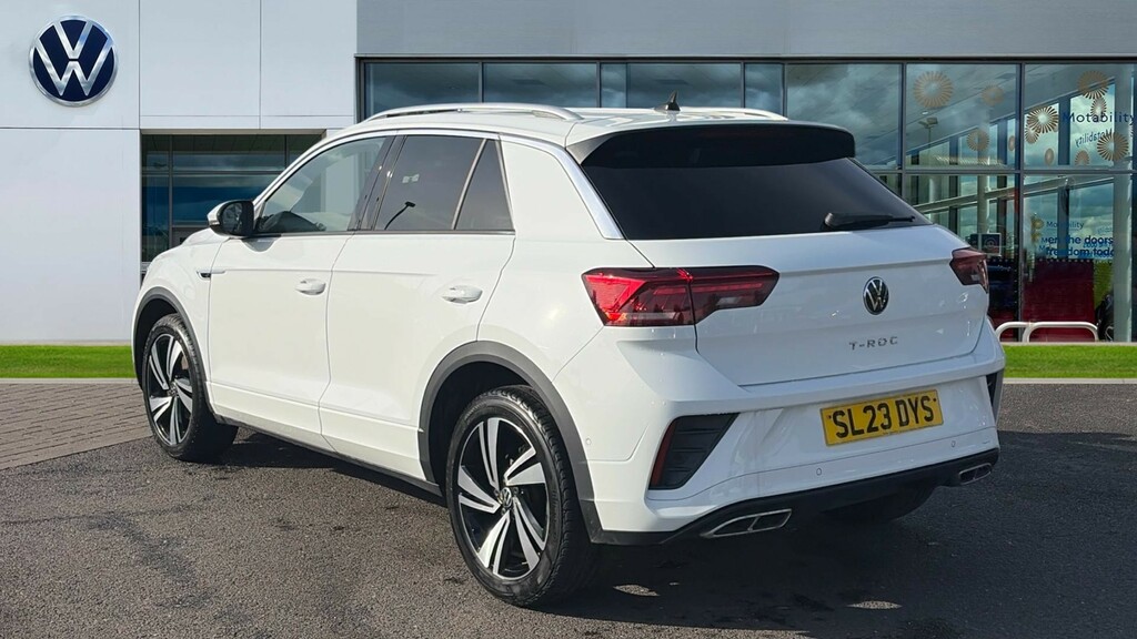 Volkswagen T-Roc T-roc 1.5 Tsi R-line SL23DYS White #3