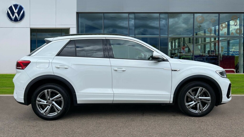 Volkswagen T-Roc T-roc 1.5 Tsi R-line Dsg YE23APF White #4