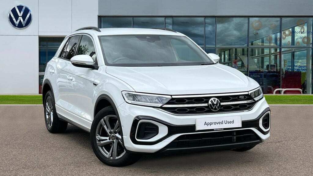 Volkswagen T-Roc T-roc 1.5 Tsi R-line Dsg White