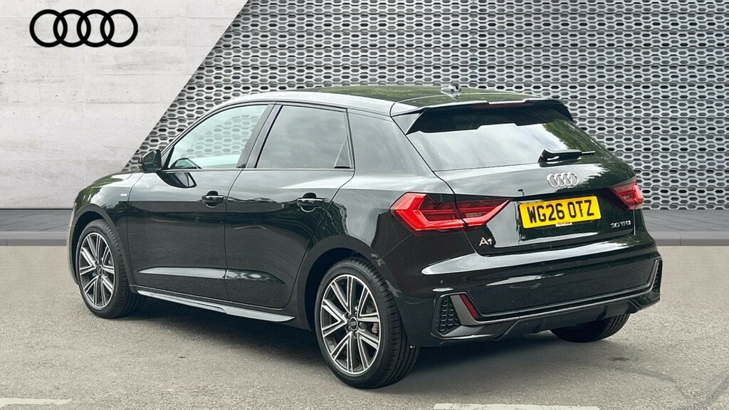 Audi A1 Audi A1 Sportback 30 Tfsi S Line S Tronic WG26OTZ Black #3