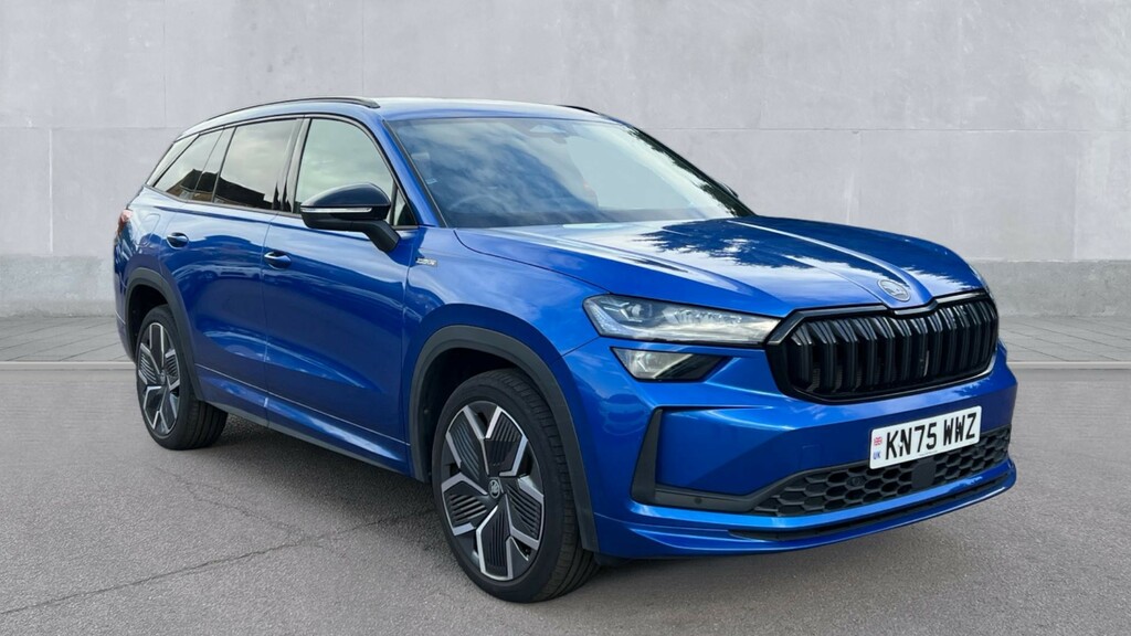 Skoda Kodiaq Kodiaq 2.0 Tdi 193 Sportline 4X4 Dsg 7 Seat Blue