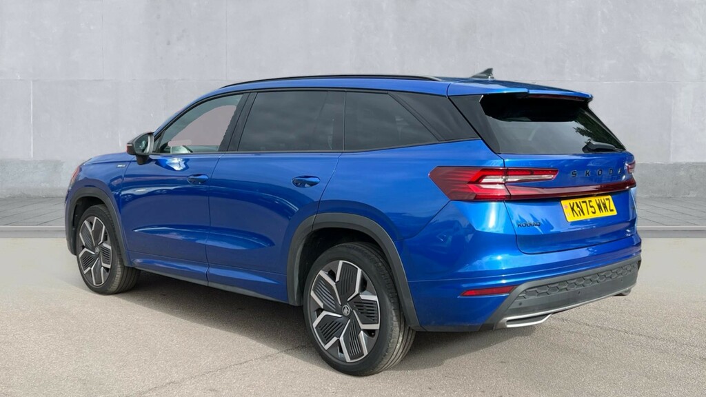 Skoda Kodiaq Kodiaq 2.0 Tdi 193 Sportline 4X4 Dsg 7 Seat KN75WWZ Blue #3