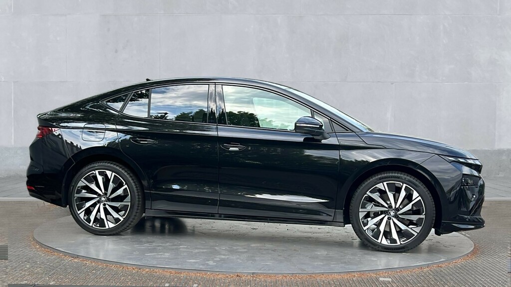 Skoda ENYAQ Skoda Enyaq Coupe 210Kw 85 Sportline 82Kwh Aut KS26CKX Black #4