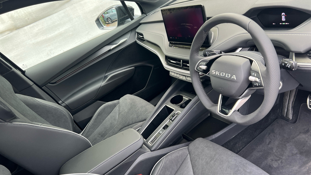 Skoda ENYAQ Skoda Enyaq Coupe 210Kw 85 Sportline 82Kwh Aut KS26CKX Black #6