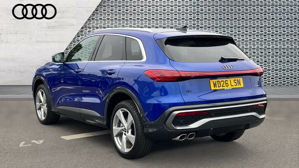 Audi Q5 Audi Q5 Estate 2.0 Tdi Quattro S Line S Blue #3
