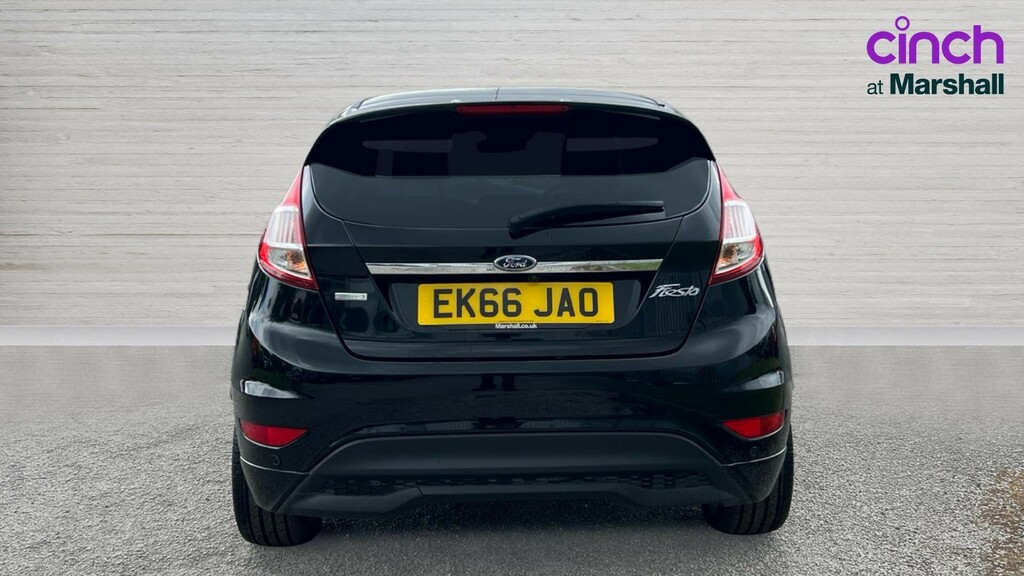 Ford Fiesta Fiesta 1.0 Ecoboost Titanium X EK66JAO Black #4