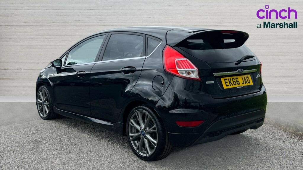 Ford Fiesta Fiesta 1.0 Ecoboost Titanium X EK66JAO Black #5