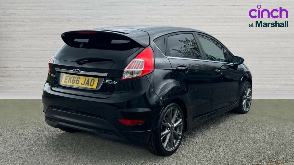 Ford Fiesta Fiesta 1.0 Ecoboost Titanium X EK66JAO Black #3