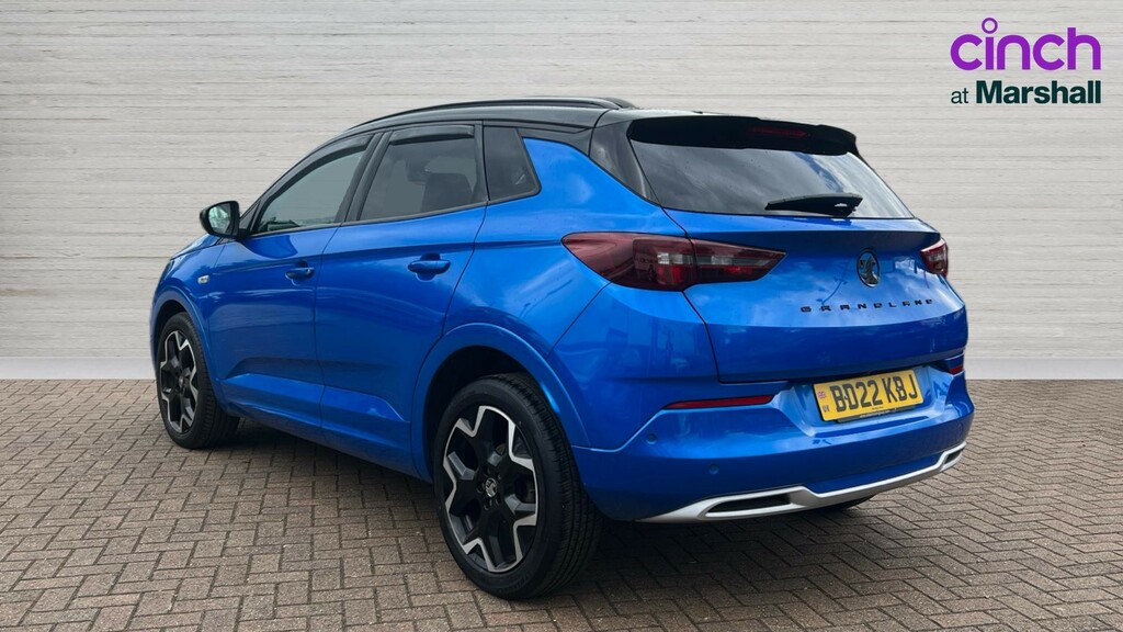 Vauxhall Grandland Grandland 1.2 Turbo Ultimate BD22KBJ Blue #5