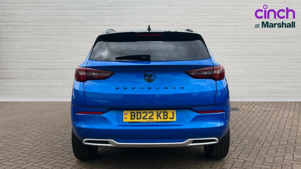Vauxhall Grandland Grandland 1.2 Turbo Ultimate BD22KBJ Blue #4