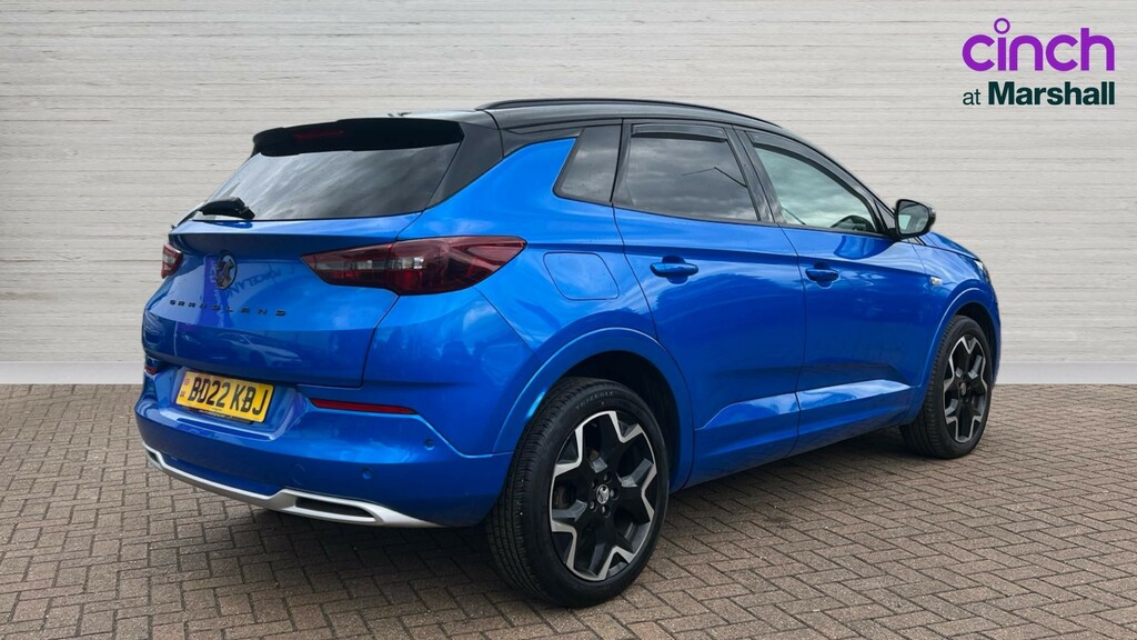 Vauxhall Grandland Grandland 1.2 Turbo Ultimate BD22KBJ Blue #3