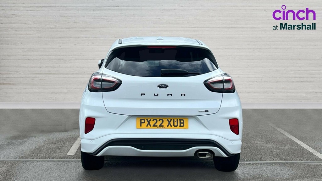 Ford Puma Puma 1.0 Ecoboost Hybrid Mhev 155 St-line X PX22XUB White #4