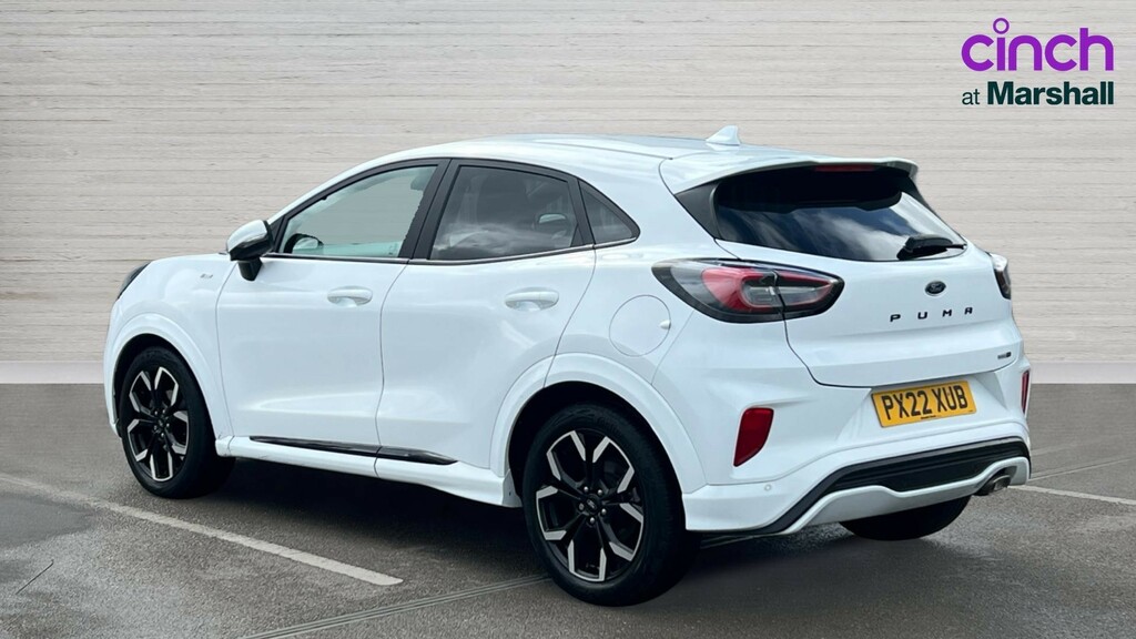 Ford Puma Puma 1.0 Ecoboost Hybrid Mhev 155 St-line X PX22XUB White #5