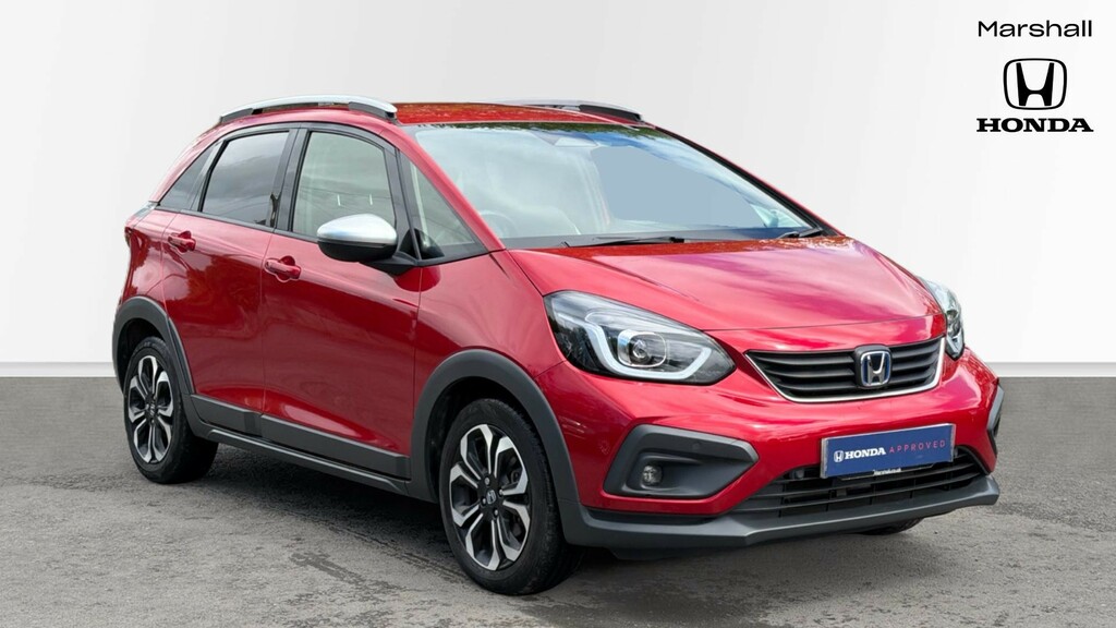 Honda Jazz Jazz 1.5 I-mmd Hybrid Crosstar Ex Ecvt Red