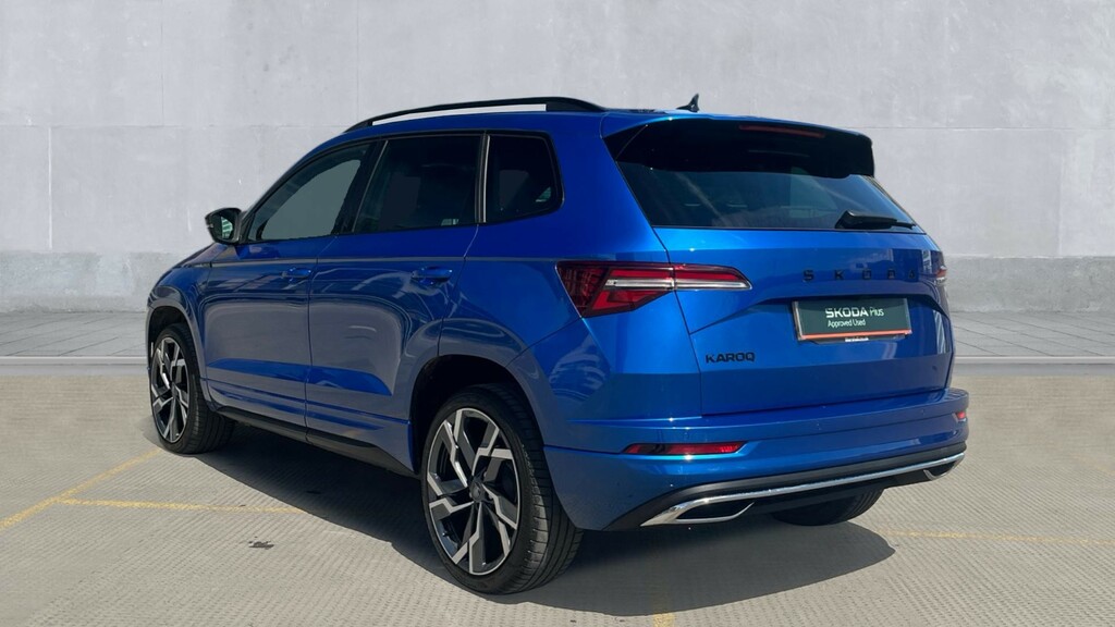 Skoda Karoq Karoq 1.5 Tsi Sportline Edition Dsg EJ25YUL Blue #3
