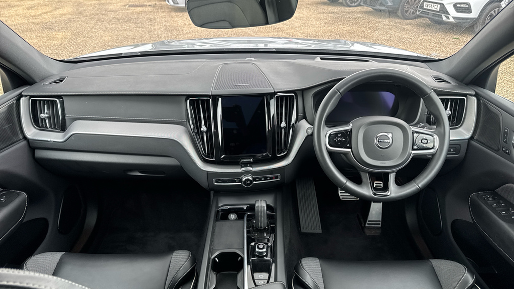 Volvo XC60 Xc60 2.0 T8 Recharge Phev R Design Pro Awd Aut FV71WZP Silver #5