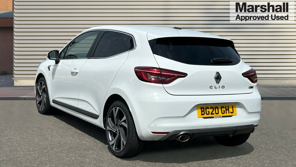 Renault Clio Clio 1.3 Tce 130 Rs Line Edc BG20GHJ White #5