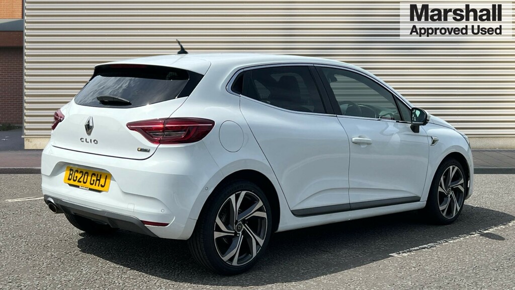 Renault Clio Clio 1.3 Tce 130 Rs Line Edc BG20GHJ White #3