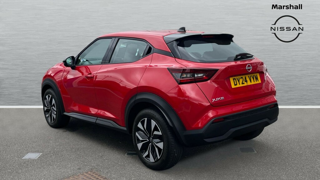 Nissan Juke Juke 1.0 Dig-t 114 Acenta Dct DY24VYM Red #2