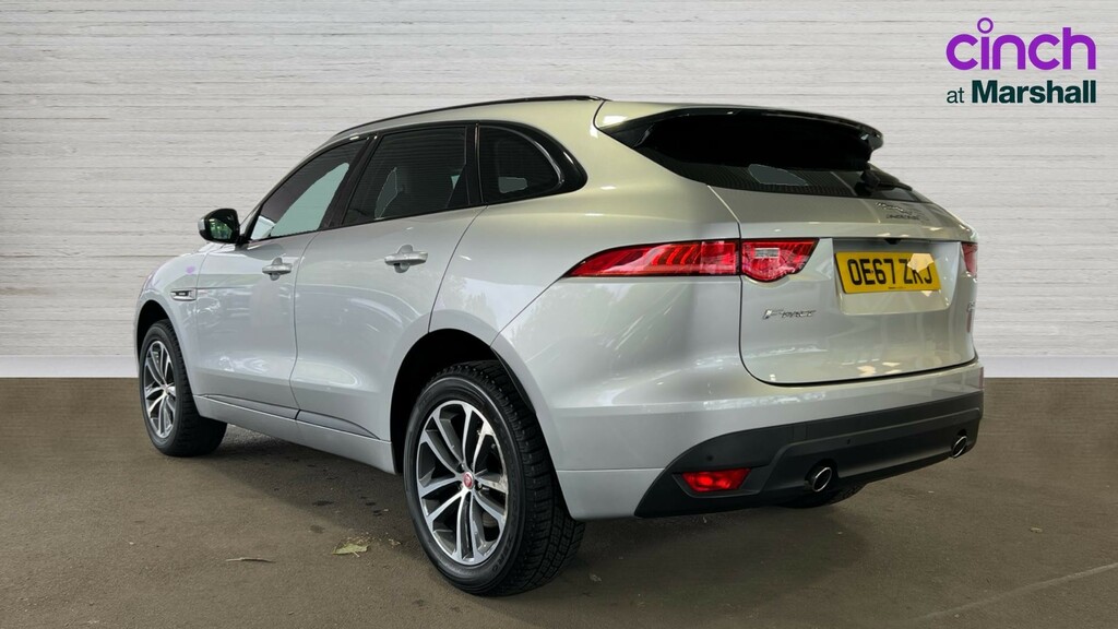 Jaguar F-Pace F-pace 2.0D 240 R-sport Awd OE67ZKJ Silver #5