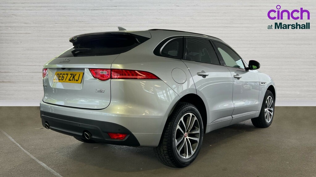Jaguar F-Pace F-pace 2.0D 240 R-sport Awd OE67ZKJ Silver #3