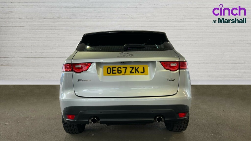 Jaguar F-Pace F-pace 2.0D 240 R-sport Awd OE67ZKJ Silver #4
