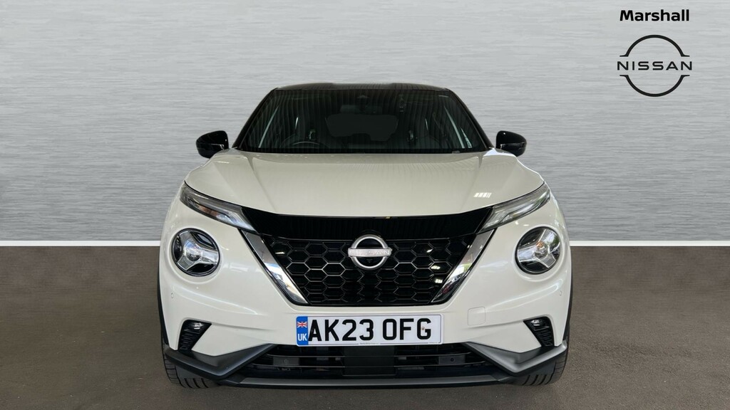 Nissan Juke Juke 1.6 Hybrid Tekna AK23OFG White #5